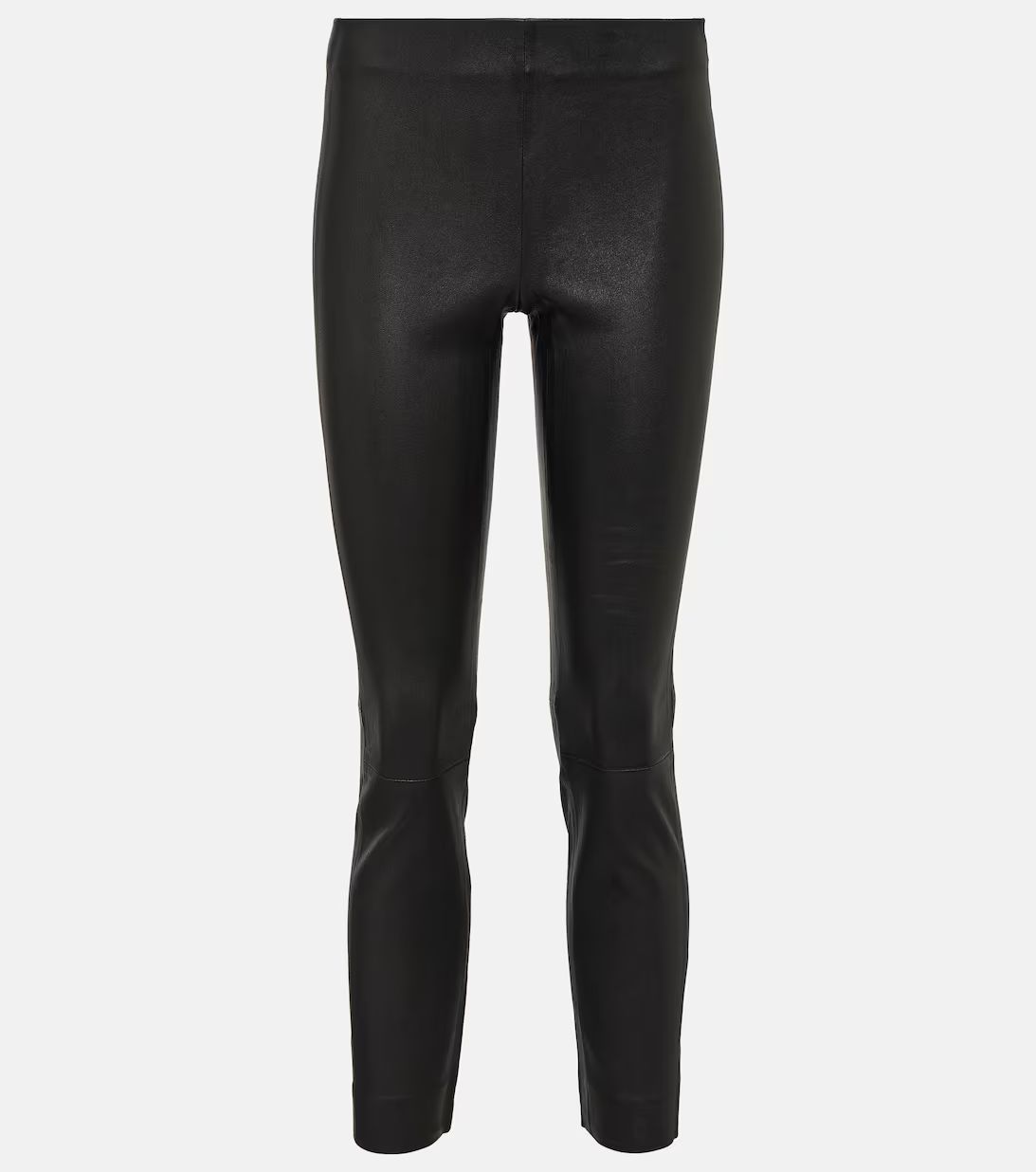 Cropped slim leather pants | Mytheresa (US/CA)