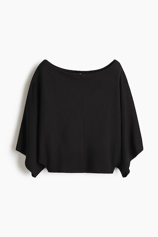 H & M - Oversized Top - Black | H&M (US + CA)