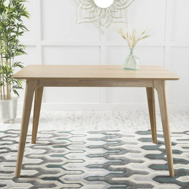 Noble House Gentry Natural Wood Dining Table, Multiple Finishes | Walmart (US)