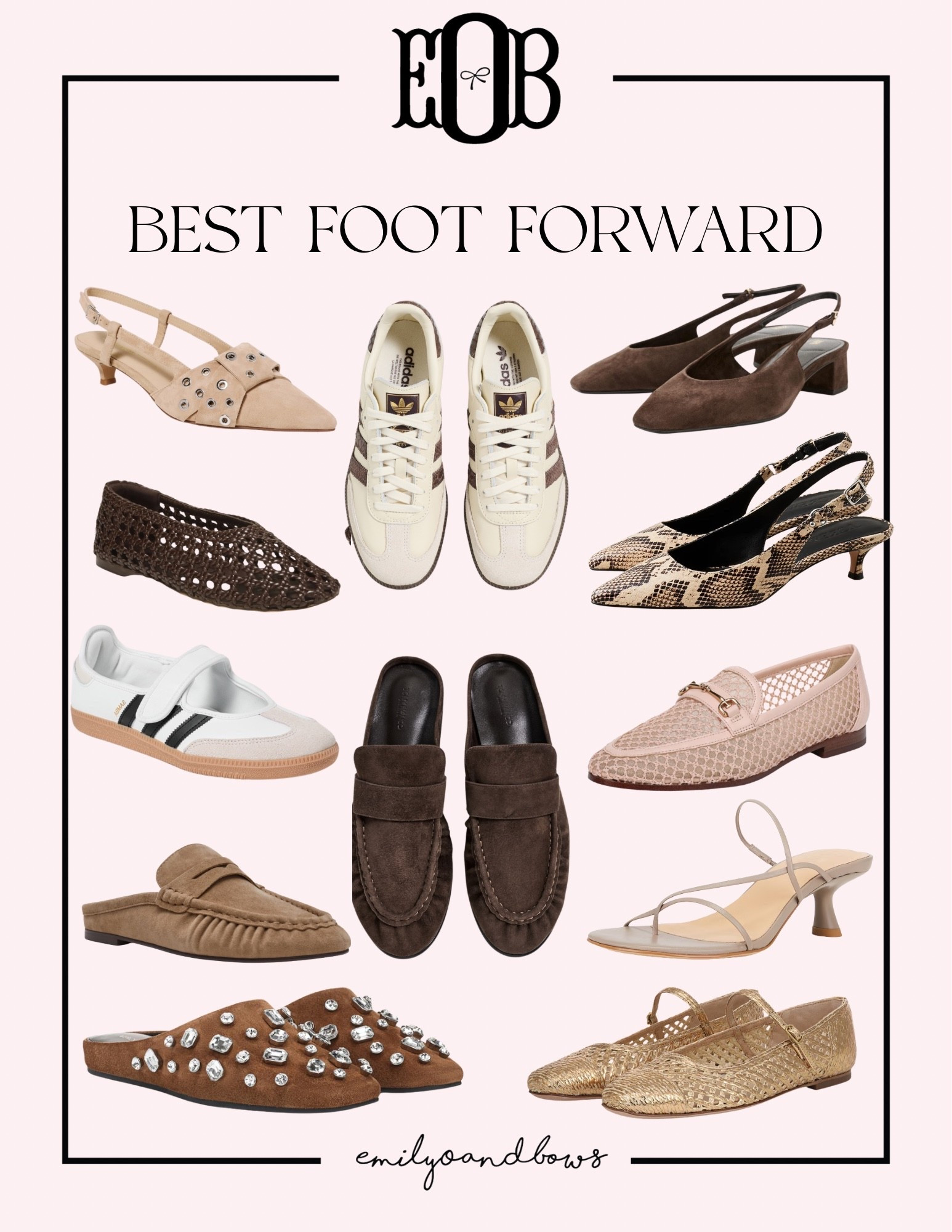 Putting our best foot forward for spring with these fabulous shoe finds! 