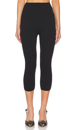 AFRM Ettie Essential Pant in Black. - size XS | Revolve Clothing (Global)