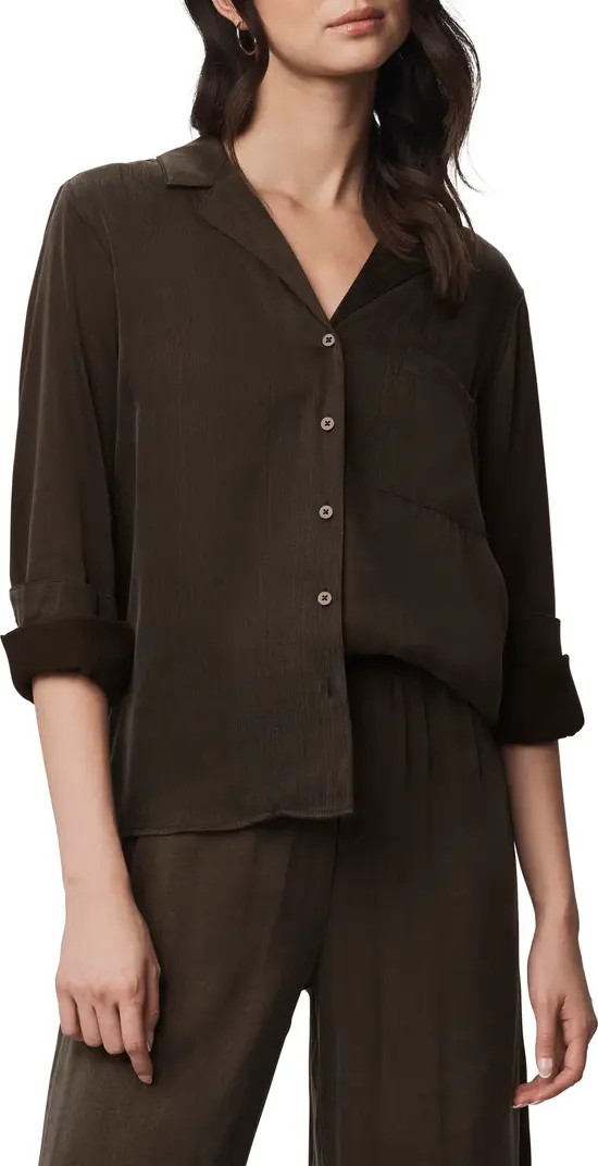 Serena Satin Shirt | Nordstrom