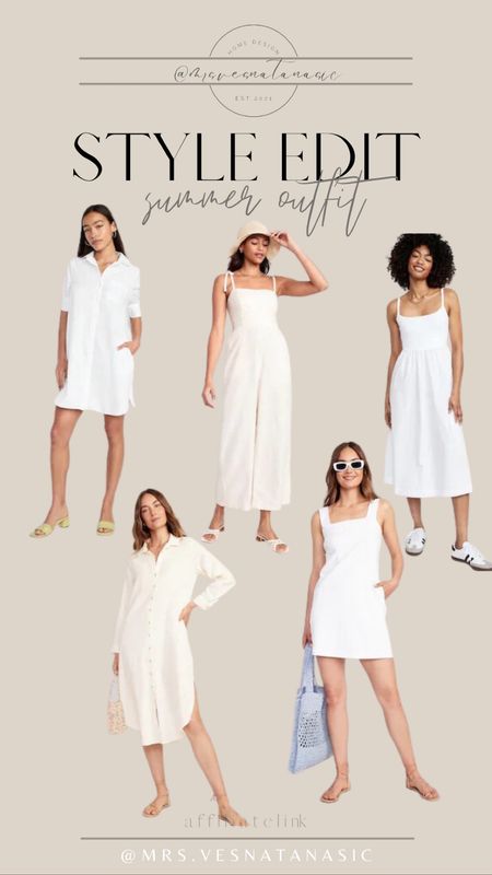 50% off these  white dresses & jumpsuits! Love white in summer! 

Memorial day sale, white dress, dress, summer outfit, jumpsuit, Old Navy, Old Navy style, summer style, vacation style, travel outfit, maternity, wedding guest dress, 



#LTKsalealert #LTKstyletip #LTKSeasonal