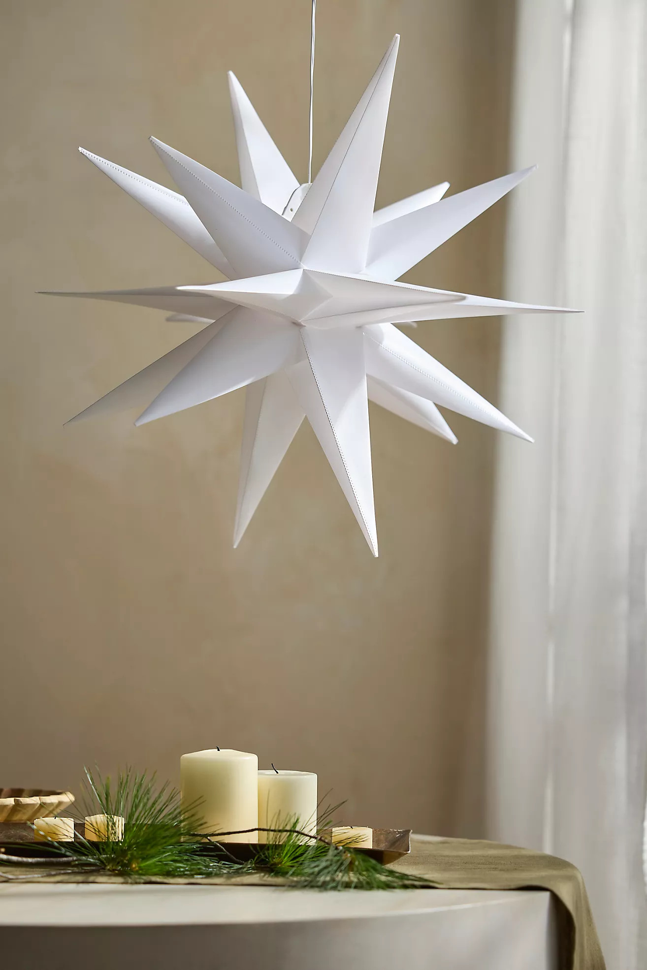 Stargazer Moravian Star Pendant Light | Anthropologie (US)