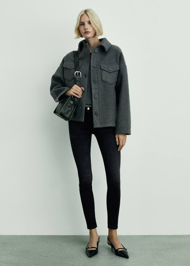 Skinny push-up jeans -  Women | Mango USA | MANGO (US)