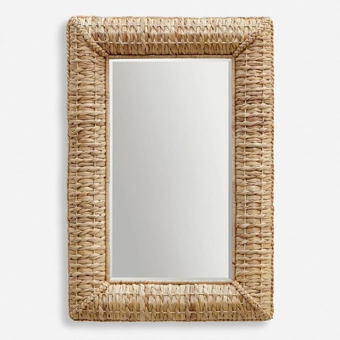 Twisted Seagrass - Rectangular Mirror-24 Inches Tall and 36 Inches Wide | Amazon (US)