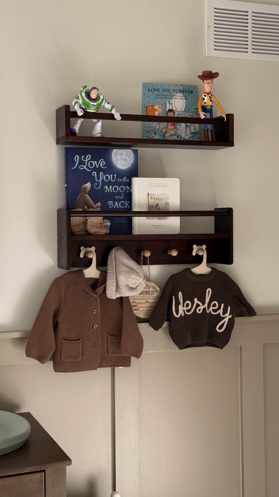 The perfect nursery bookshelves! We can be happier with all these turned out, especially given the price! 

#LTKHome #LTKBaby #LTKFamily