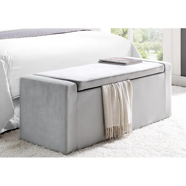 Fabroni Velvet Storage Bench | Wayfair North America
