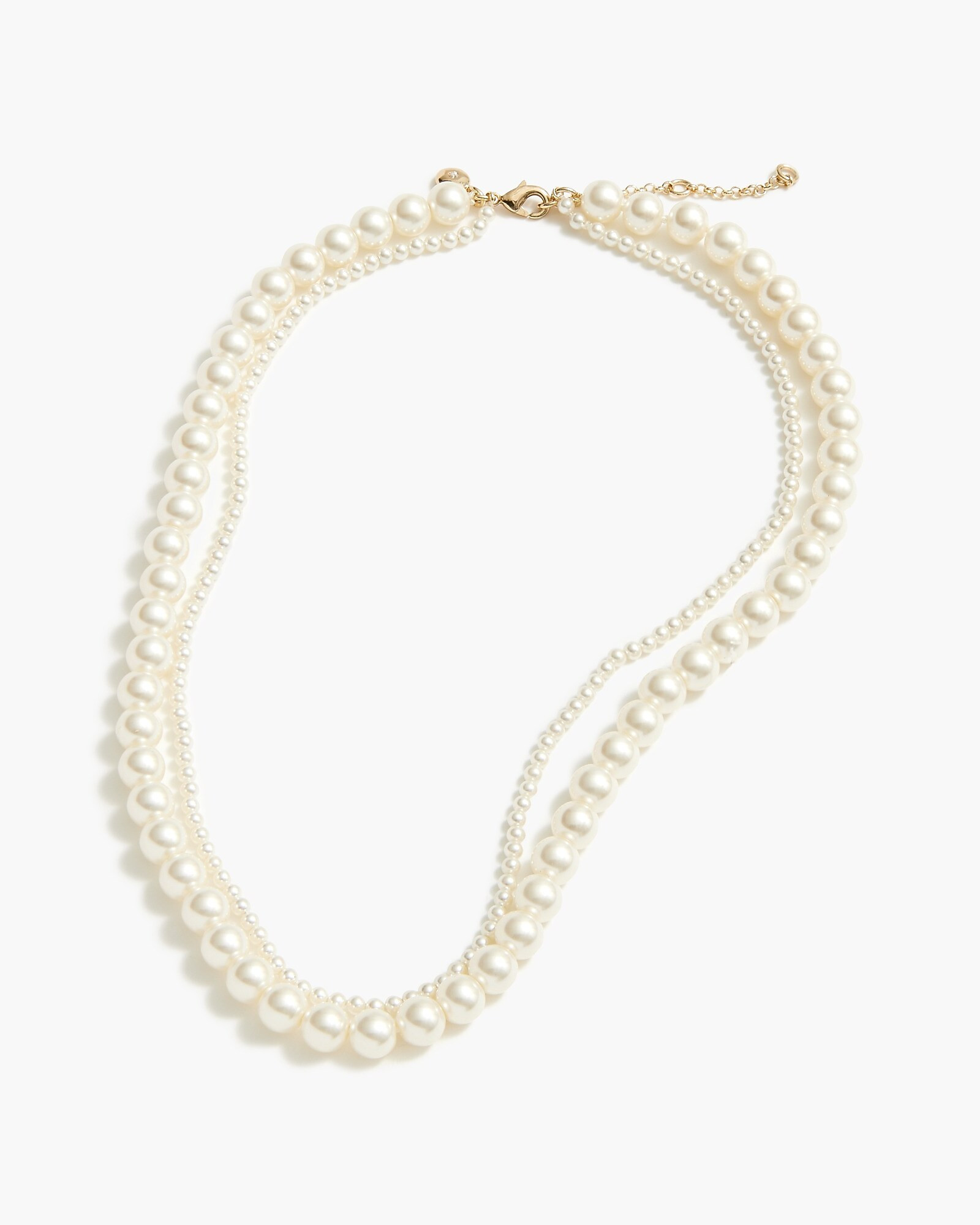 Pearl pendant layering necklace | J.Crew Factory