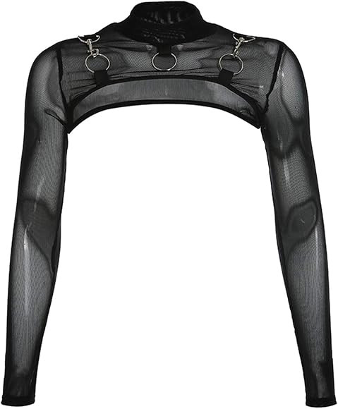 Mesh Sheer Shrug Top | Amazon (UK)