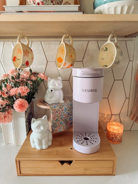  #Ad I’m IN LOVE with my new lavender Keurig K-Mini Go machine!! Fave features: space-saving, lightweight, THE COLOR! Time to upgrade your coffee machine 👀 #TargetPartner #Target @keurig @target #coffeemachine 

#LTKhome