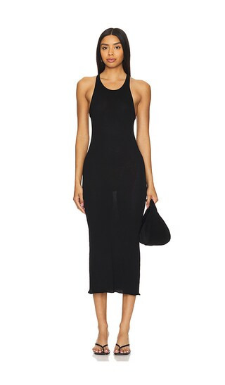 COTTON CITIZEN The Marbella Midi Dress in Black. - size M | Revolve Clothing (Global)
