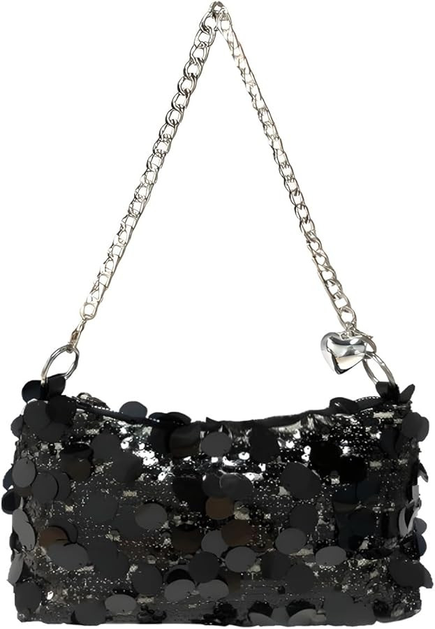 Sequin Evening Bag Glitter Shoulder Bag for Women Bling Handbag Purse Sparkly Prom Party Cocktail... | Amazon (CA)