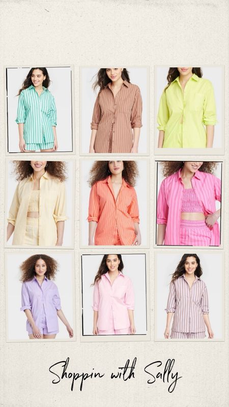 These shirts can be worn as cover ups or even dressed up with jeans!! I love the multiple color options!!! Be sure to check out the matching shorts! #hocspring #hocsummer #hocwinter #hocautumn 

#LTKSpringSale #LTKSeasonal #LTKover40