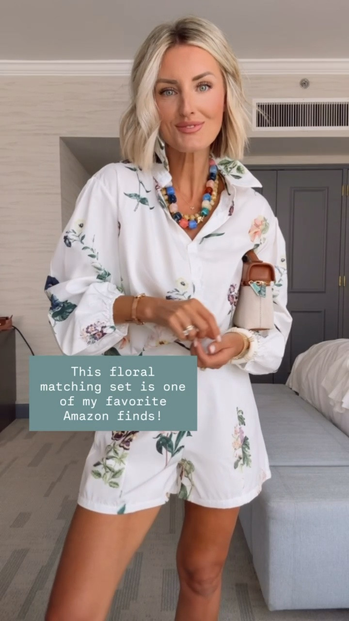 How perfect is this Amazon find?! 😍👏🏼 wearing S.

Loverly Grey, Amazon find, Amazon fashion, floral matching set, summer fashion, summer outfit ideas

#LTKootd #LTKSeasonal