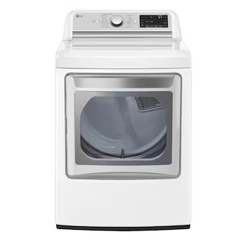 LG TurboSteam 7.3-cu ft Steam Cycle Smart Electric Dryer (White) ENERGY STAR | Lowe's