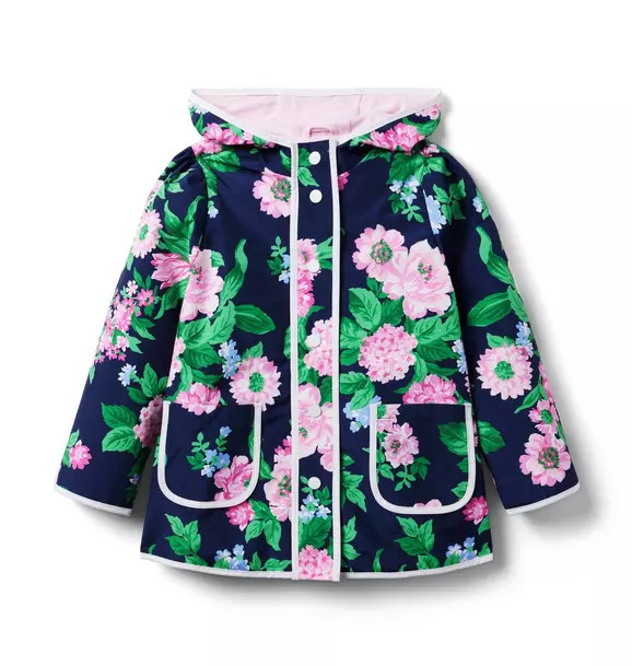 The Classic Floral Raincoat | Janie and Jack