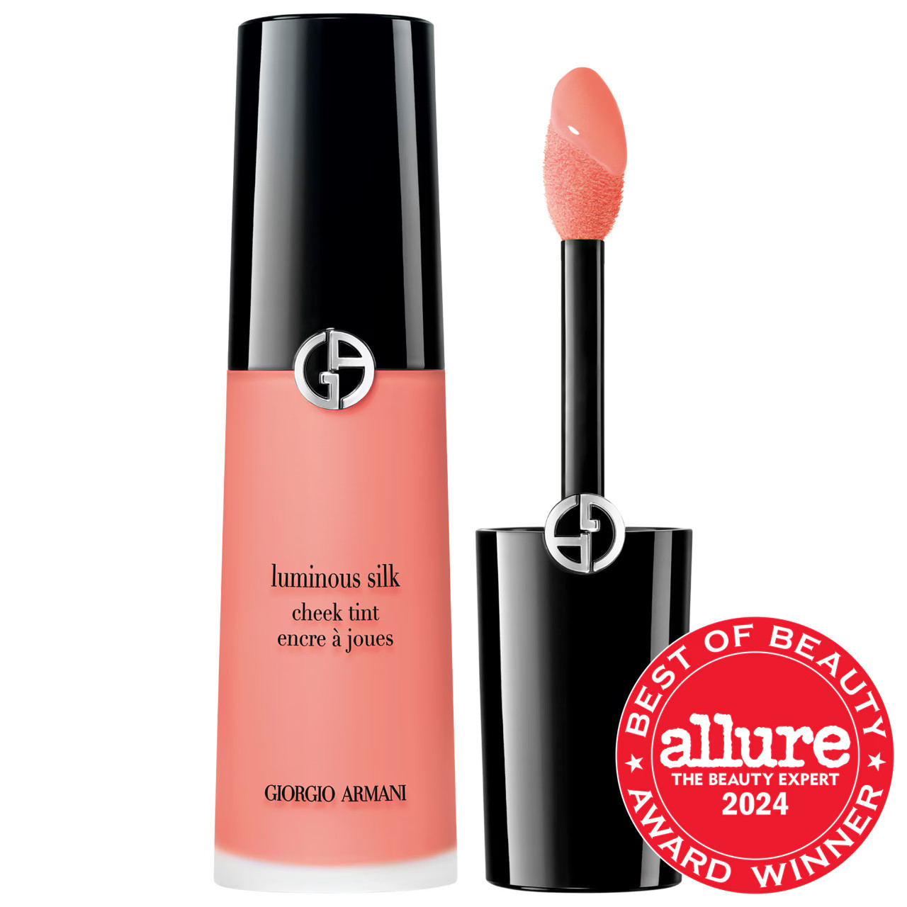 Armani Beauty Luminous Silk Cheek Tint Blush 50.5 Rosy Peach 0.4 oz/12 mL | Sephora (US)