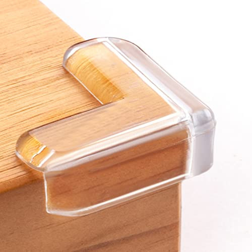 16 Pack Corner Guards, Corner Protector for Baby, Clear Edge Bumpers, Baby proofing cabinets, Baby Proof Bumper & Cushion to Cover Sharp Furniture & Table Edges, Clear and Transparent Table Corners | Amazon (US)