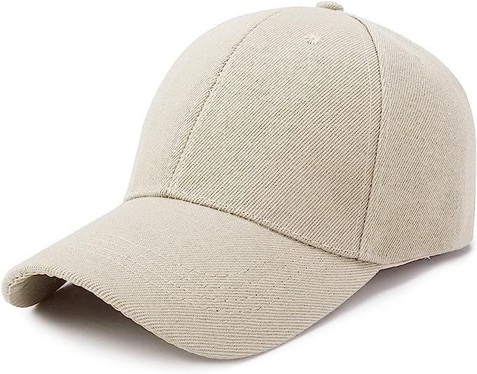 Baseball Cap Cap Solid Color Baseball Cap Snapback Caps Casquette Hats Fitted Casual Gorras Hip H... | Amazon (US)