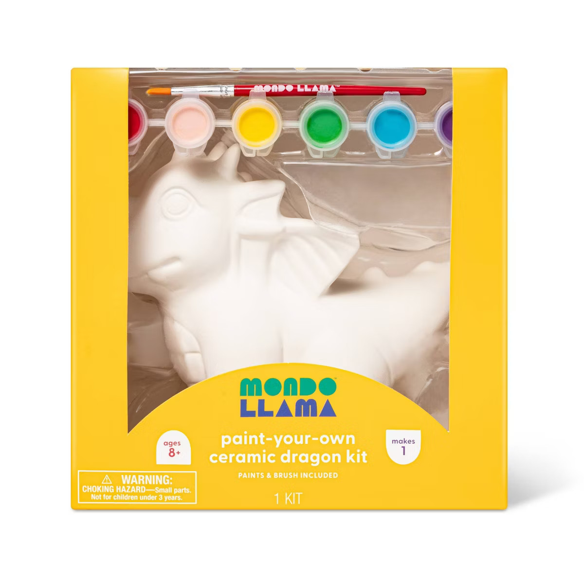 Paint-Your-Own Ceramic Dragon Craft Kit - Mondo Llama™ | Target
