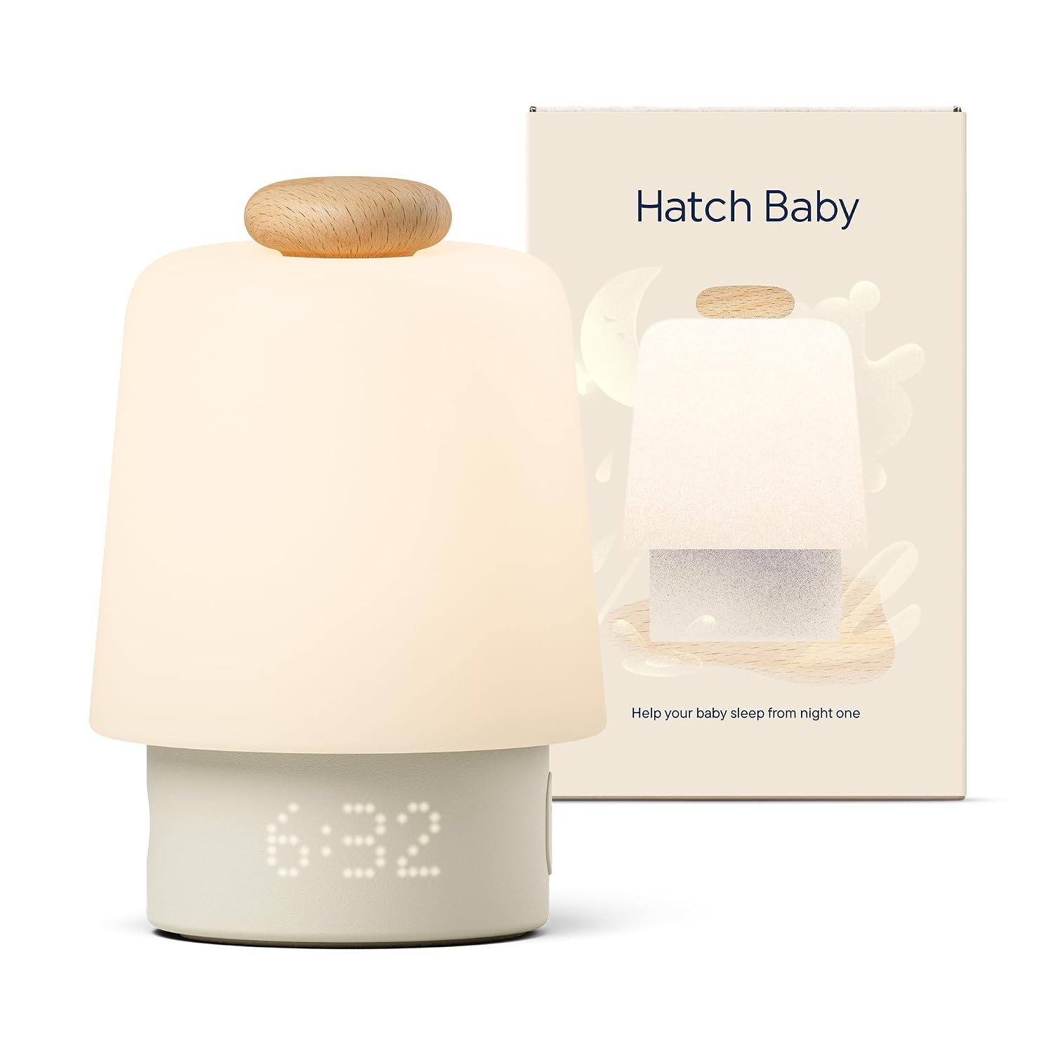 Hatch Baby Sound Machine & Night Light Routine Builder (Beechwood) | Amazon (US)
