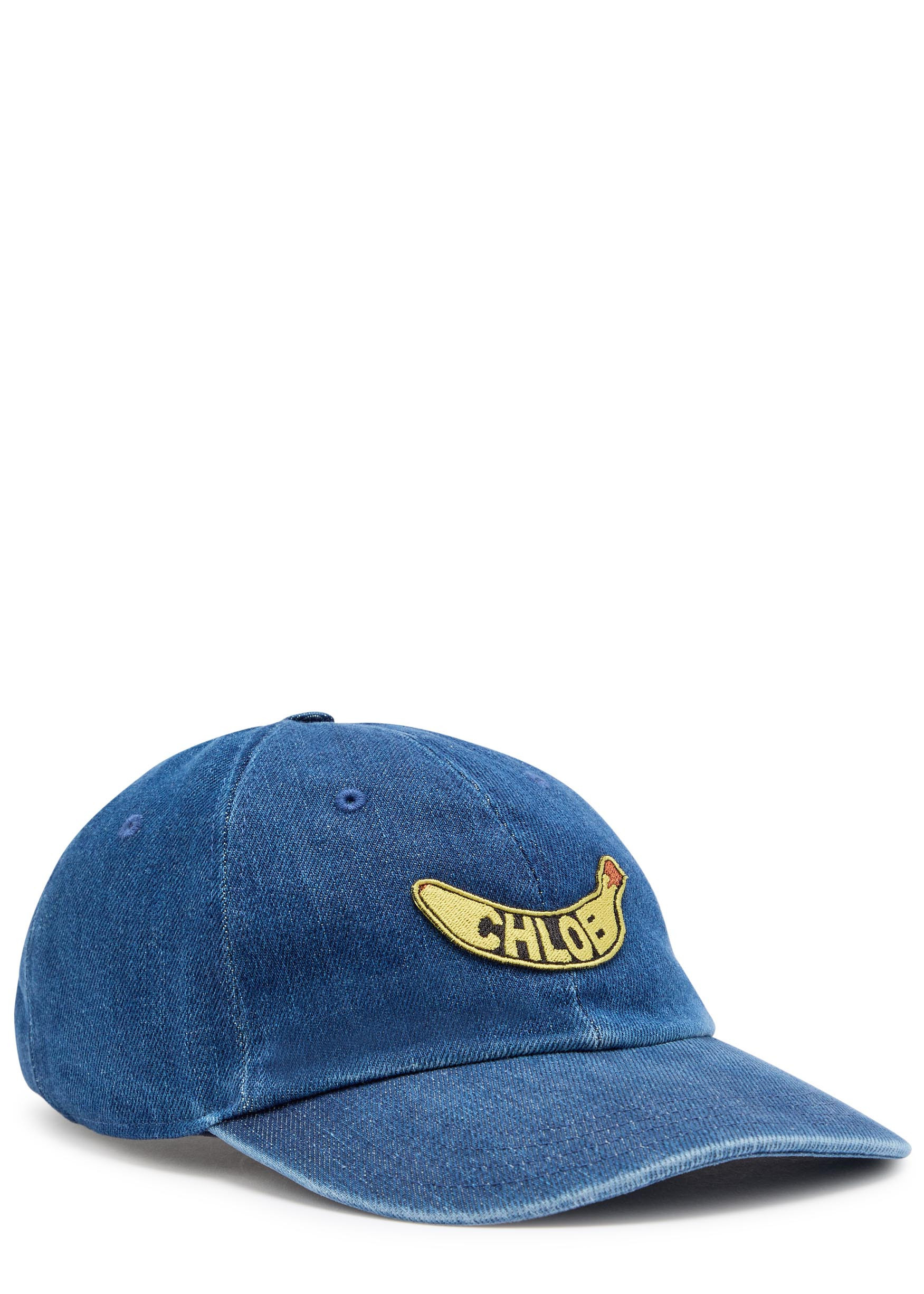 Logo banana-appliquéd denim cap | Harvey Nichols
