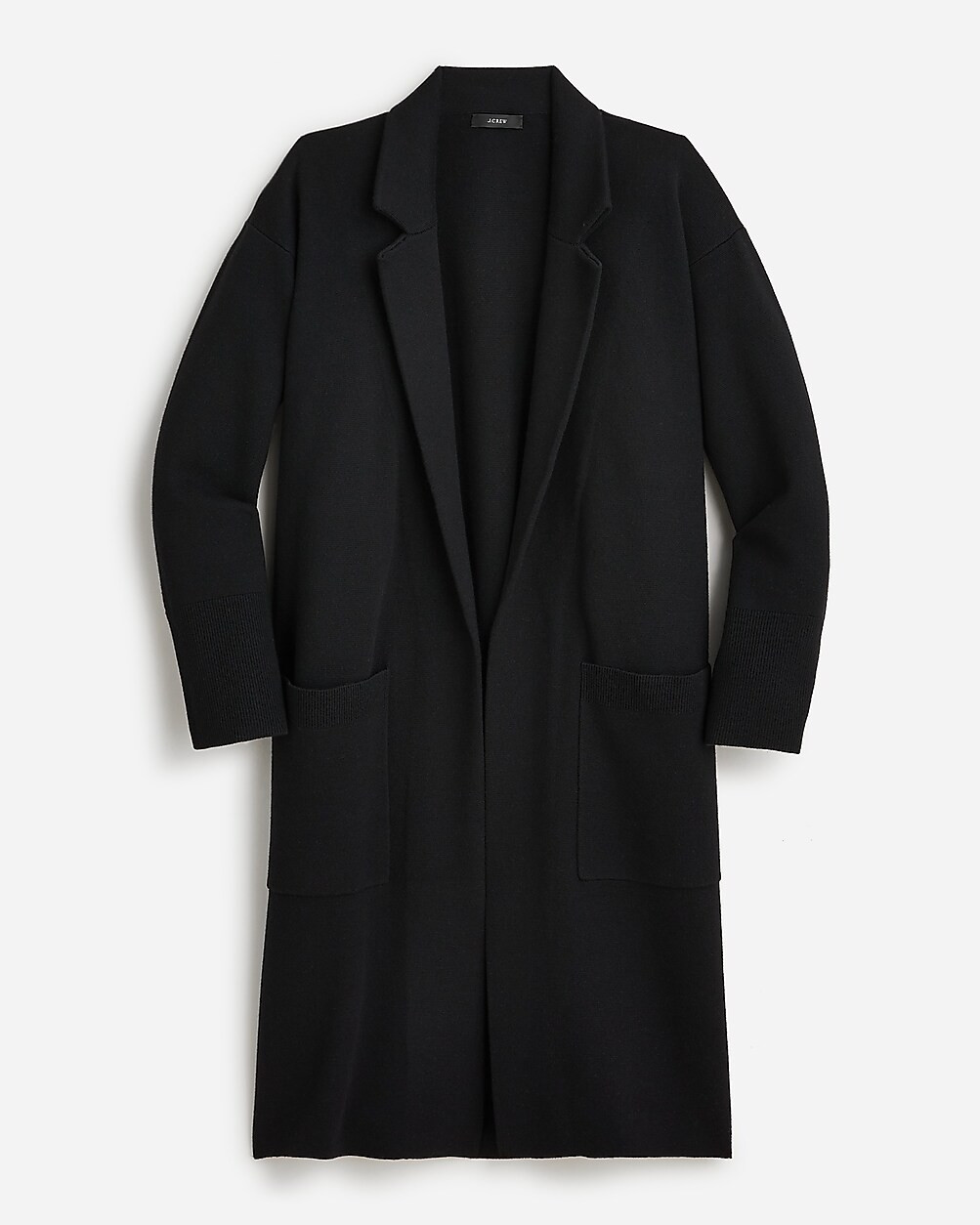 Ella open-front long sweater-blazer | J. Crew US