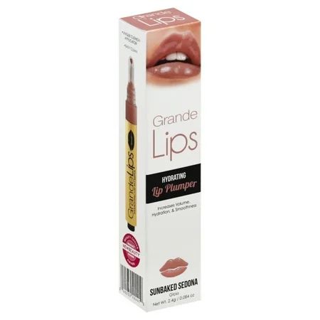 GRANDE COSMETICS - GrandeLips Hydrating Lip Plumper 0.08 oz. - Sunbaked Sedona | Walmart (US)