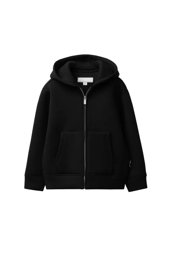 BASIC NEOPRENE-EFFECT SWEATSHIRT | Zara UK