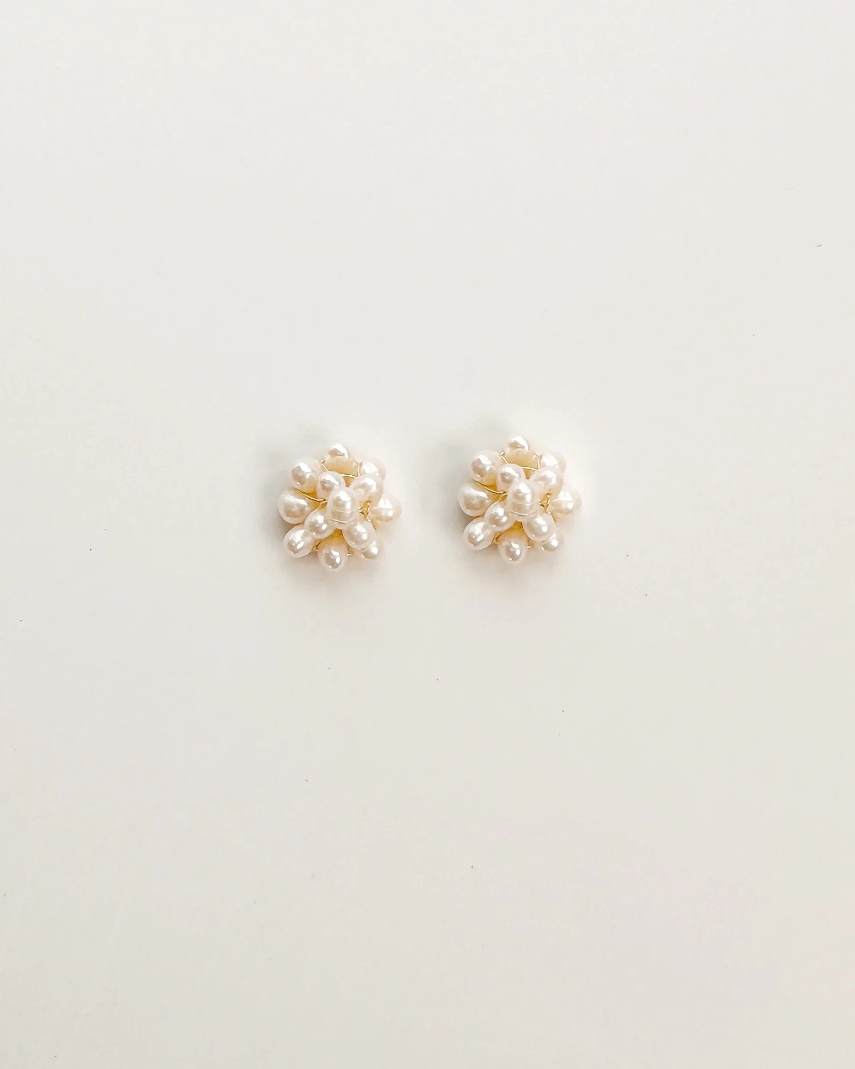 Pearl Cluster Studs | Vivian Drew
