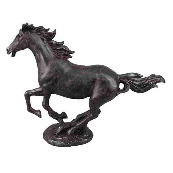 Resin Horse Figurine, 15x12 | At Home