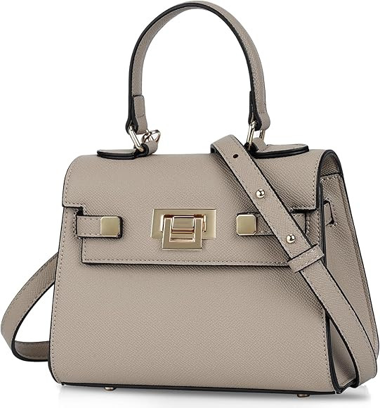 GSenhui Mini Tote Bag - Bolso bandolera de piel con asa superior, pequeño bolso de diseñador, c... | Amazon (ES)