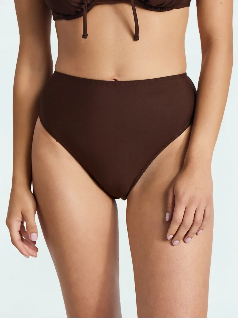 No Boundaries Solid Bikini Bottoms, Women\u2019s | Walmart (US)