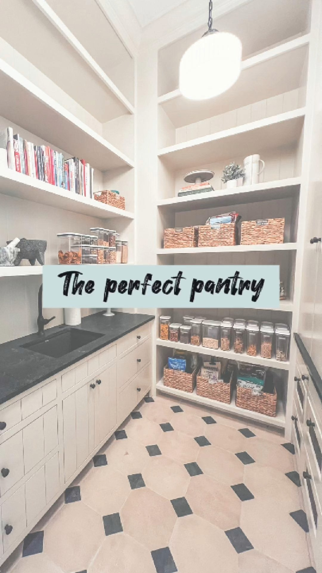 Keeping your pantry stocked and organized is paramount for summer when the kids are home and hungry! This client just moved - but you'd never know it by these pictures of her beautiful pantry. She's all set to feed her family and keep the kids happy with snacks! 

 