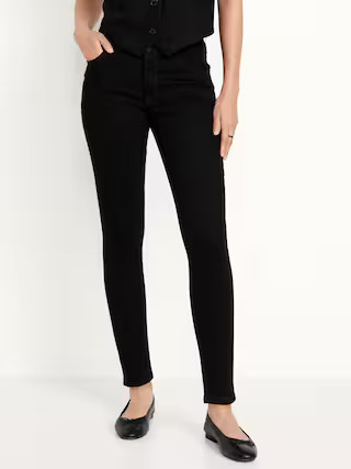 Mid-Rise Rockstar Super-Skinny Jeans | Old Navy (US)