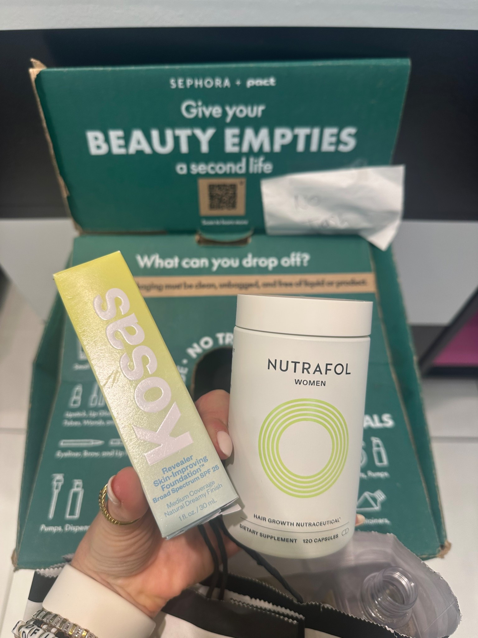 The empties I took today to the recycling bin at Sephora. Use code SAVEMORE to get a discount.

#LTKBeauty #LTKSaleAlert #LTKSeasonal