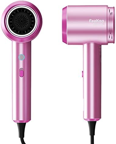 Ionic Hair Dryer, Feekaa Fast Drying Blow Dryer, 100 Million Negative Ion, Low Noise Lightweight ... | Amazon (US)