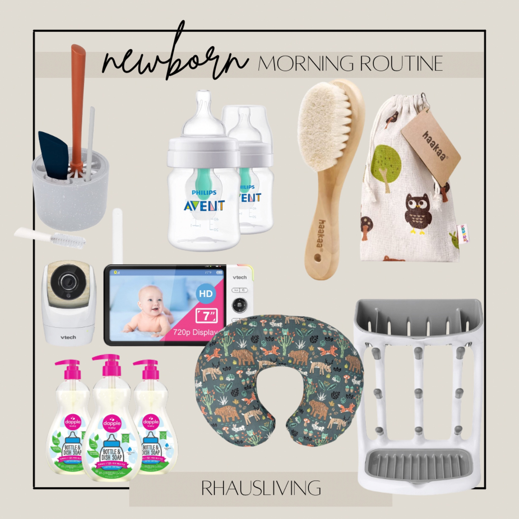 Favorites for our newborn morning routine #amazonbabyfinds
