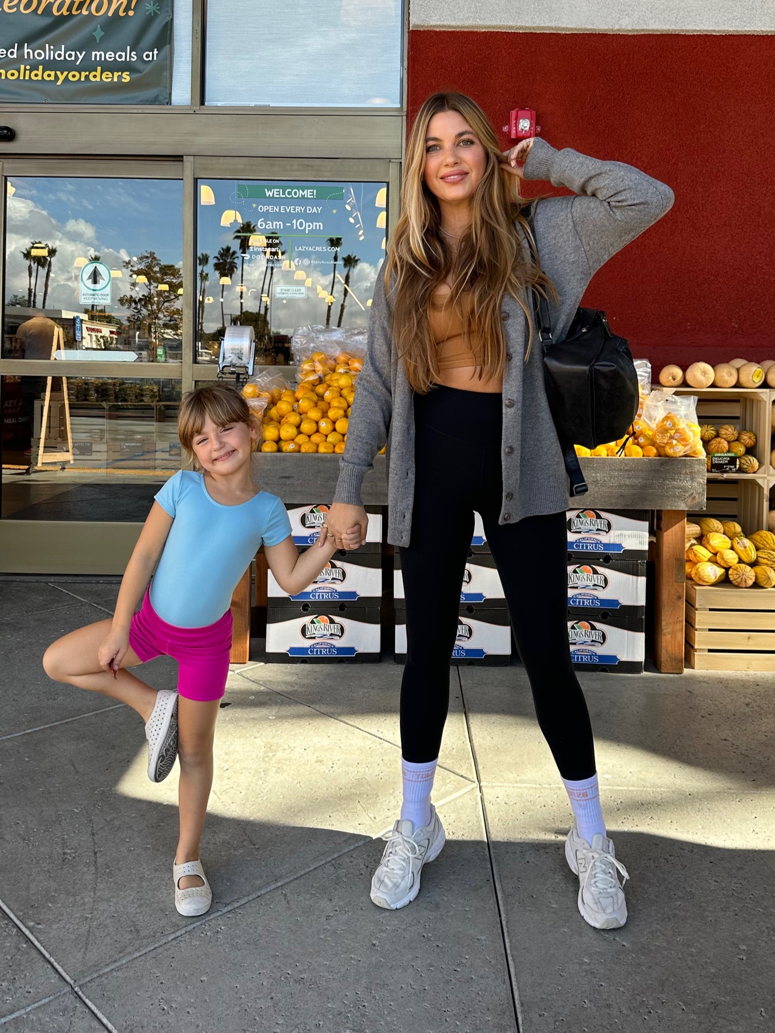 Saturday errands mode: this perfect cardigan is on sale and runs large (wearing a small) and my leggings are also a size small (truly the best I’ve ever tried). Shoes are TTS and socks are adorable and by Tower28 (couldn’t link)⚡️Also linked my lip look (Vence Liner and Dior and Tie lipstick). 👄

#LTKCyberWeek #LTKbeauty #LTKGiftGuide