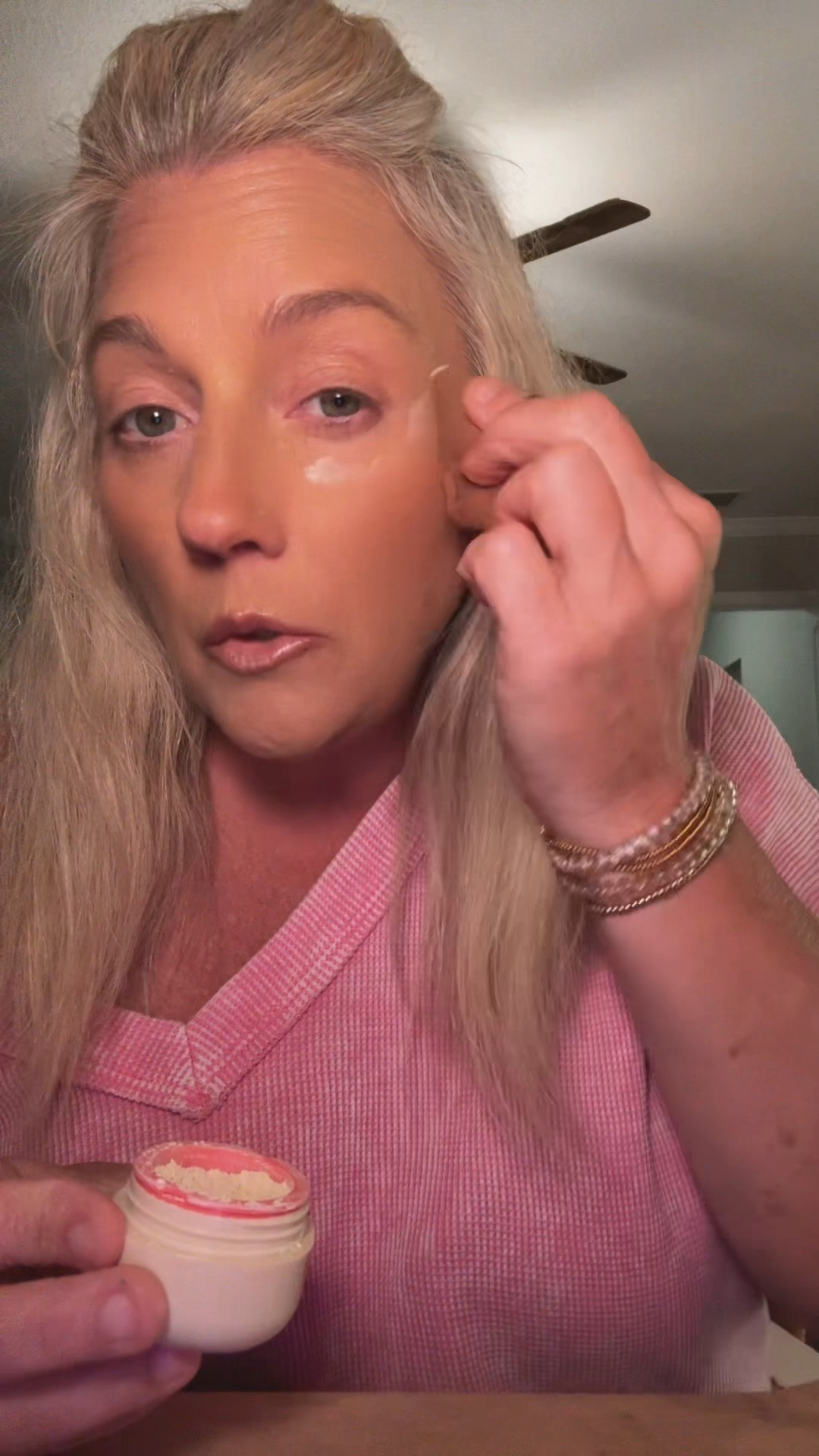 Snatched, blurred, and set for 16 hours! 👋 If you want a loose powder that actually holds your makeup in place while visibly lifting your features, this is it. The NYX Wonder Snatch Loose Powder is so finely milled—it melts right into the skin to blur pores and lock down your concealer with zero creasing. I love pressing the pink shade under my eyes and along the sides of my nose for maximum dimension. Linked it below! #DrugstoreMakeup #FlawlessBase #BakingPowder #LTKunder20 #nyx

#LTKgrwm #LTKBeauty #LTKOver40