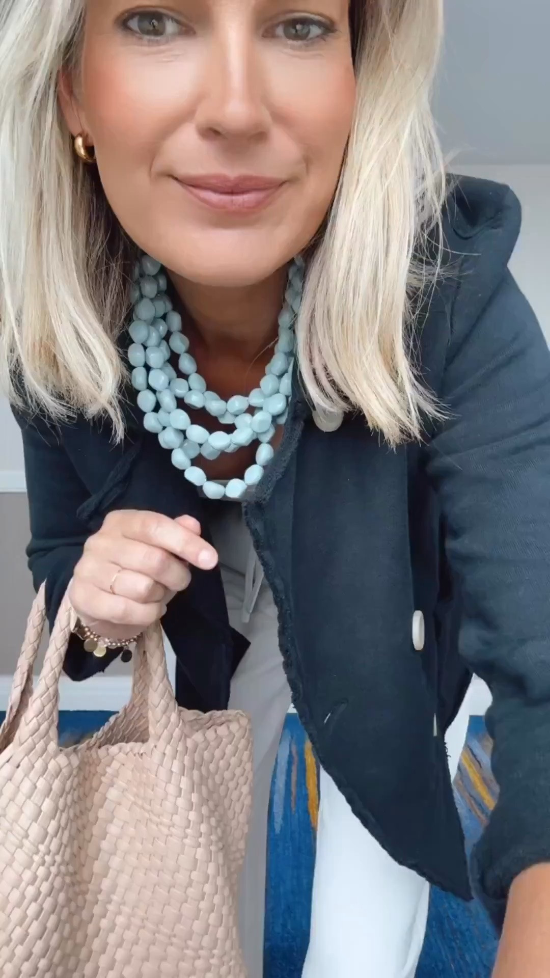 Travel outfit. Linking a save for the viral wrinkle free wide leg pants. I am in small tall in the lodge pants. Small tank and sweatshirt blazer.  Shoes true to size.

#LTKTall #LTKTravel

#LTKdayinmylife #LTKWorkwear #LTKSeasonal

#LTKdayinmylife #LTKootd #LTKWorkwear