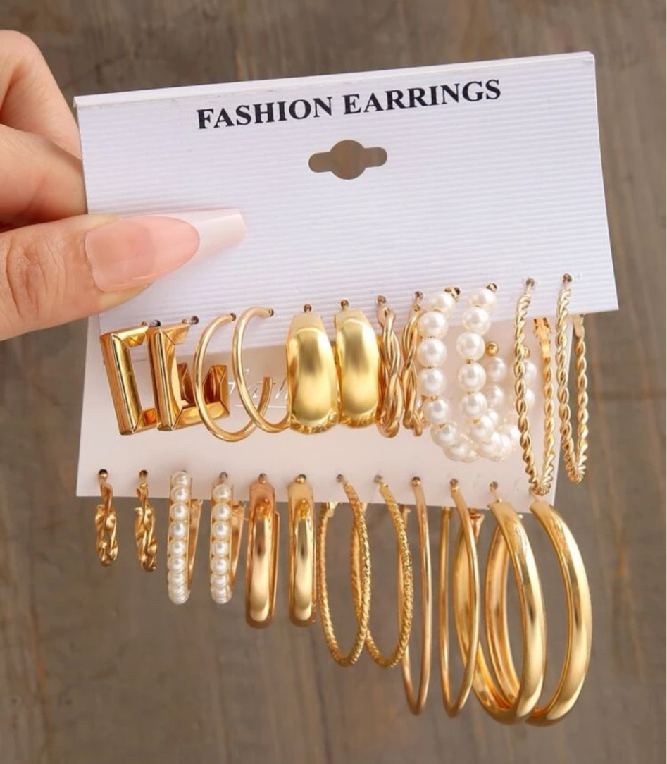 Earrings: 12 pairs

#LTKstyletip #LTKFind #LTKbeauty