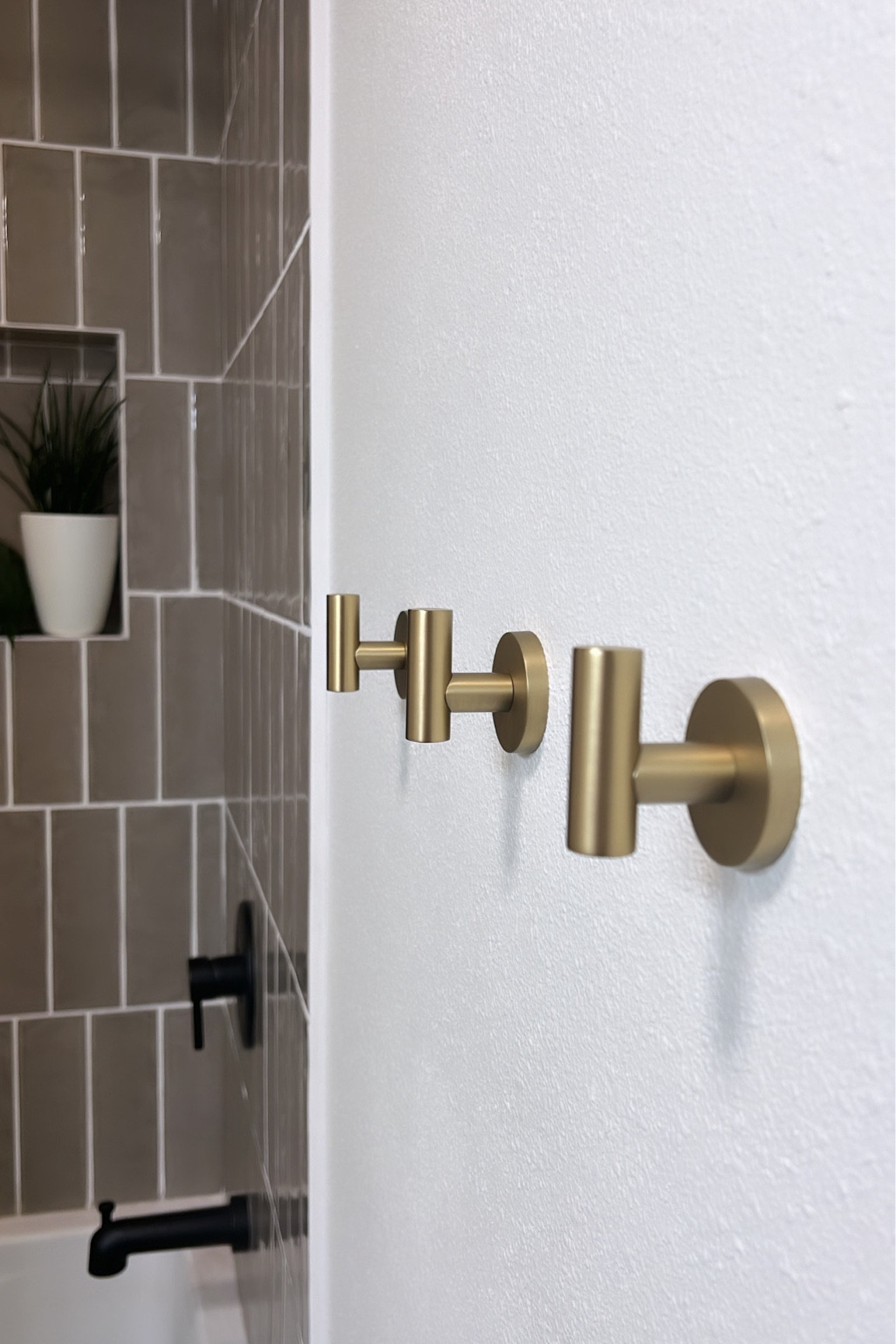 These towel hooks are beautiful and such an easy upgrade for the bathroom. We hung one for each family member! 

#LTKhome #LTKfindsunder50 #LTKfamily