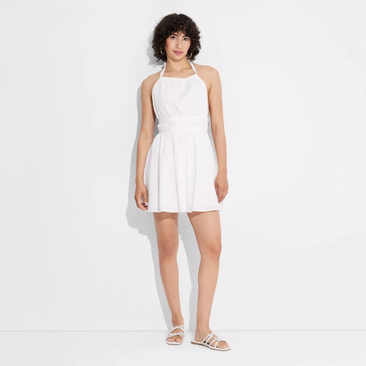 Women's Tie Back Mini Fit and Flare Dress - Wild Fable™ | Target