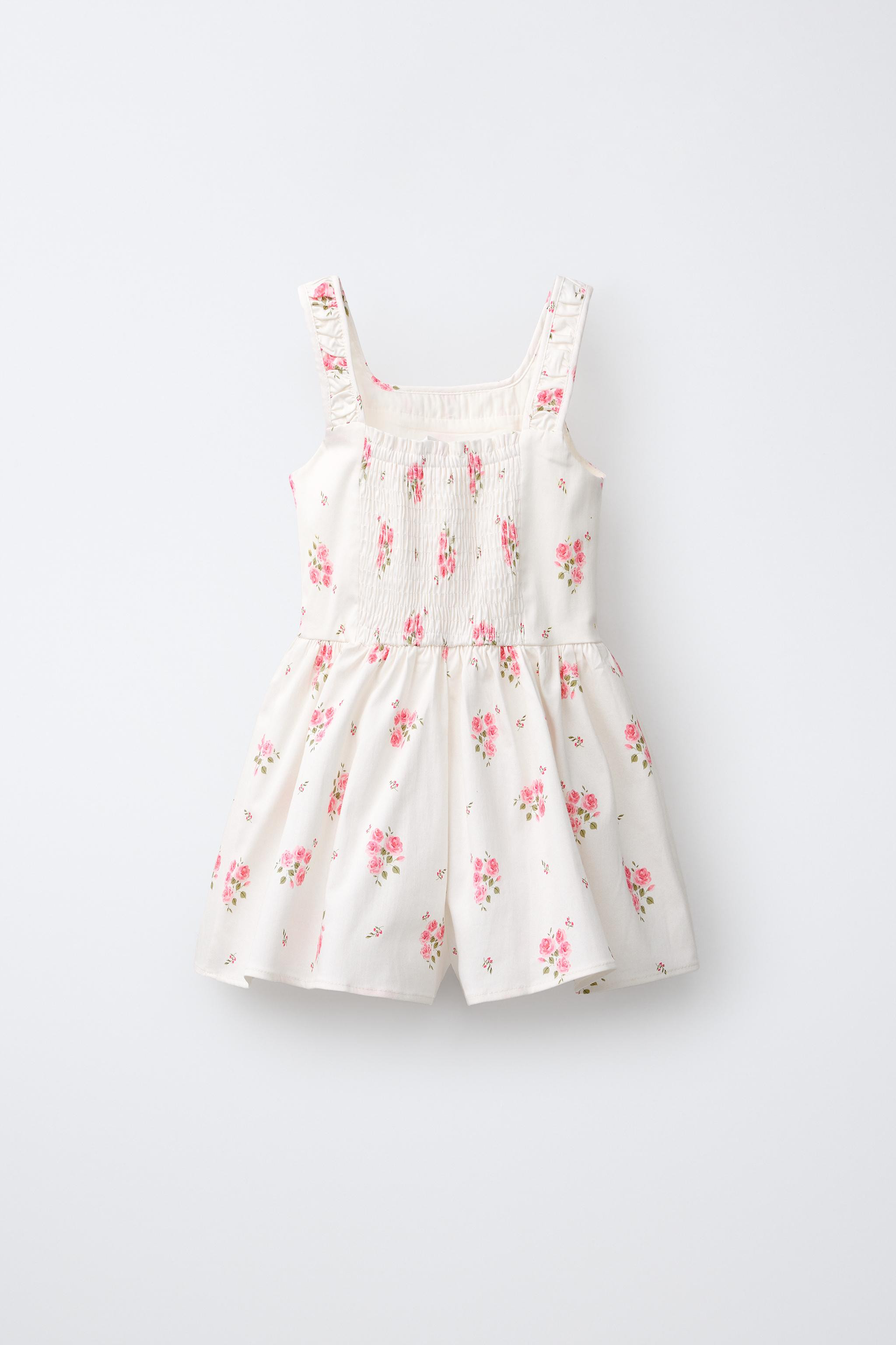 SHORT FLORAL PRINT JUMPSUIT | Zara US