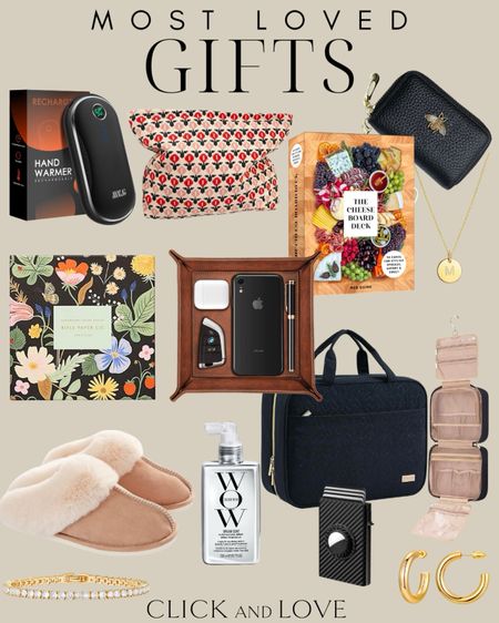 Most loved gifts from last week! Lots of great options if you need a fresh gift idea for him or for her. All from Amazon! 

Amazon, Amazon gifts, gifts for her, gifts for him, Amazon gift guide, under $25, under $50, thin wallet, frother, slippers makeup bag, toiletry bag, rechargeable hand warmer, valet tray, jewelry, gold hoop earrings, initial necklace, tennis bracelet, cheese deck, charcuteries board style, puzzle, rfid wallet, women’s wallet

#LTKGiftGuide #LTKfindsunder50 #LTKHoliday