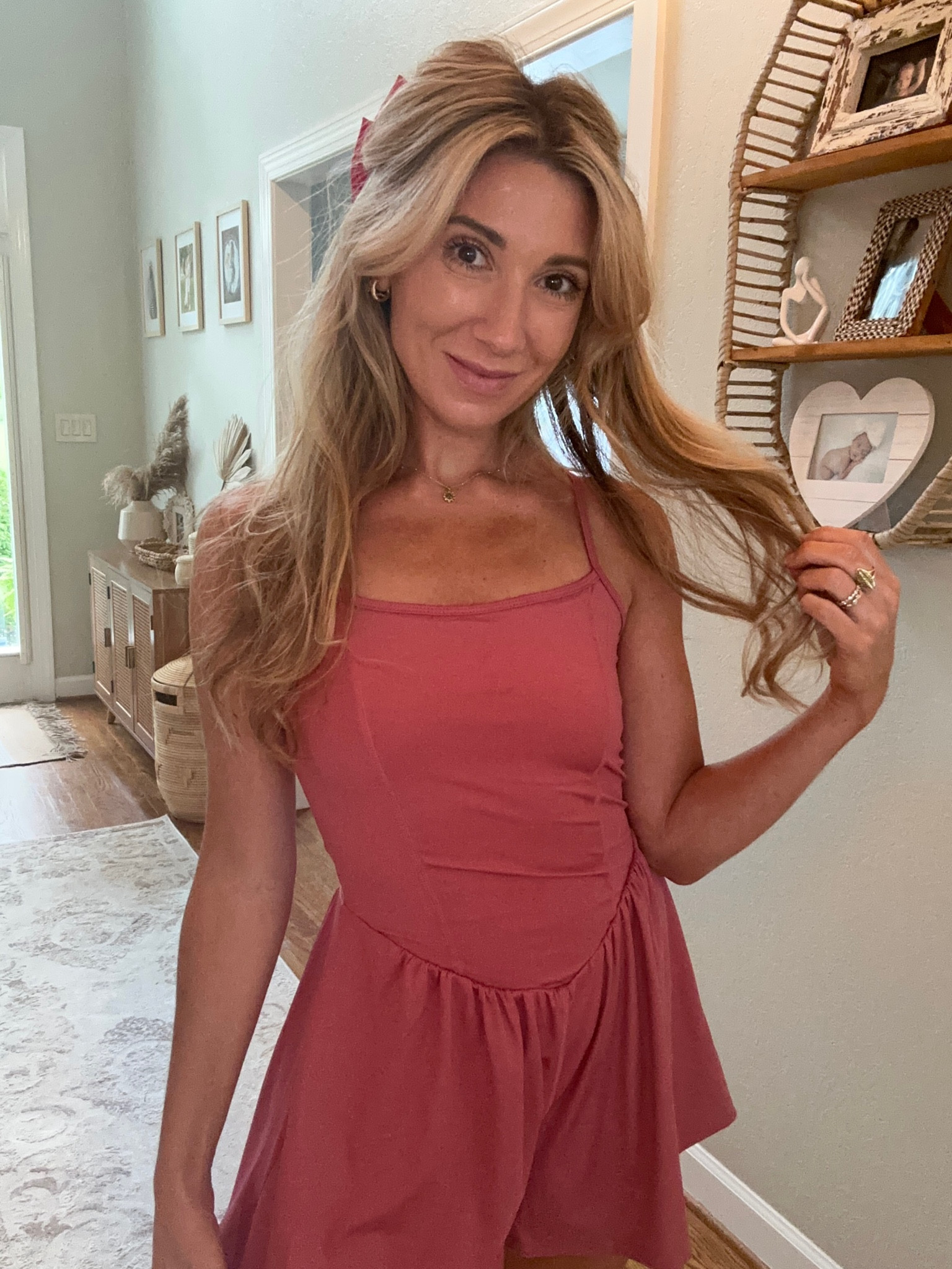 Beaully Women's Summer Sleeveless Rompers Spaghetti Strap Double Lined Shorts Jumpsuit One Piece Outfits

#LTKFitness #LTKActive