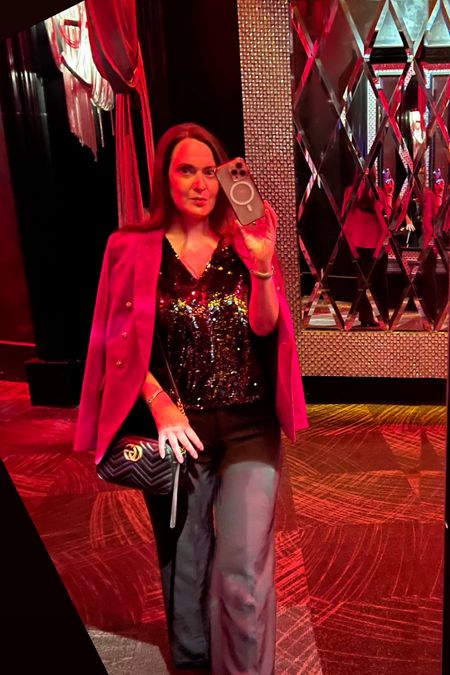 What to wear for a night out in Las Vegas on a work trip.  

#LTKtravel #LTKstyletip #LTKover40
