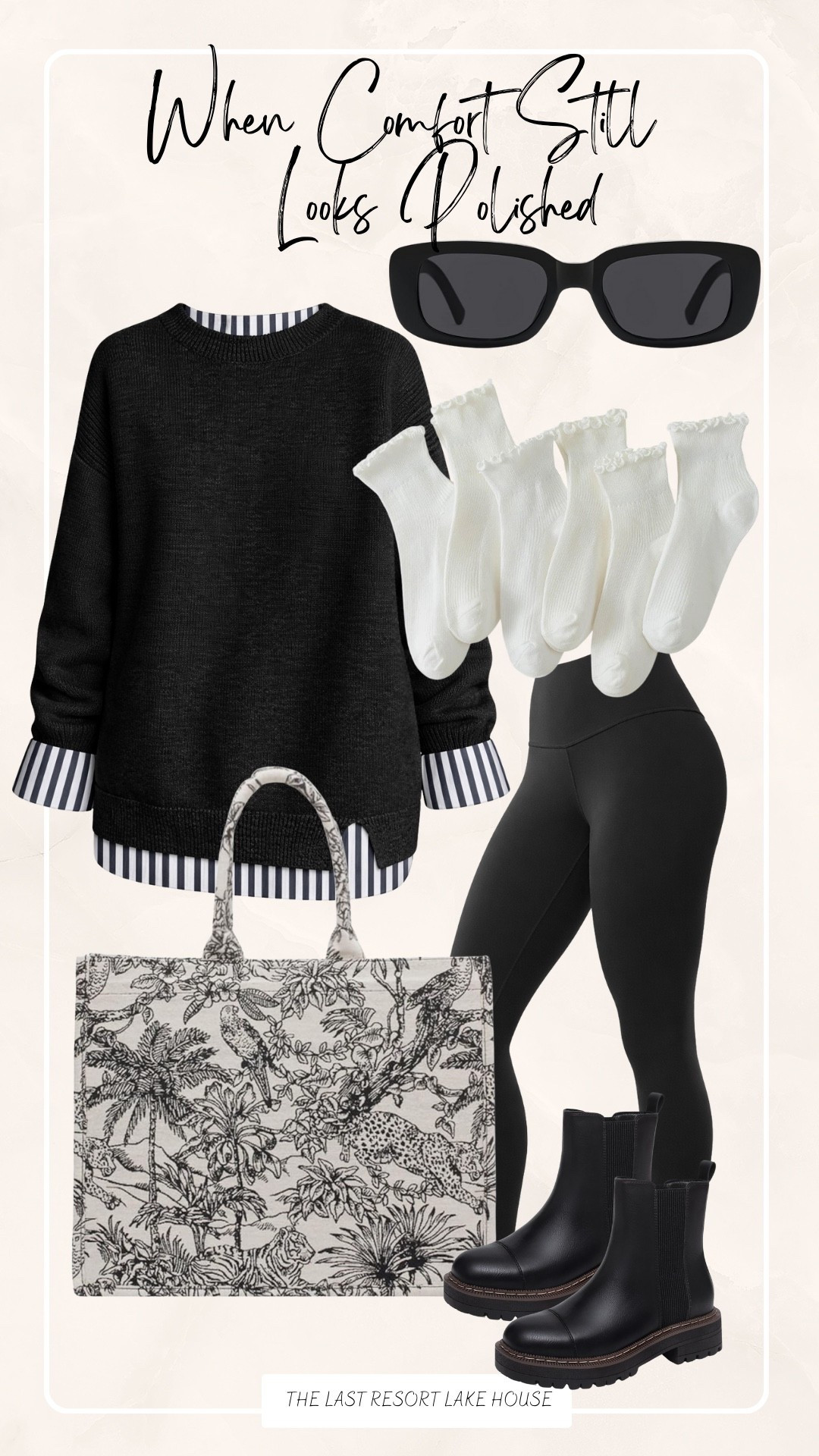 Comfort that still looks polished 🤍
This is one of those easy outfit formulas I reach for when I want to feel comfortable but still put-together. Soft layers, flattering leggings, and simple accessories that work for real life — errands, travel days, or casual plans.

Everything is linked here ✨

#LTKmomlife #LTKOver40 #LTKgrwm